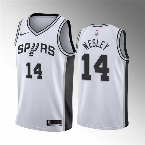 San Antonio Spurs #14 Blake Wesley White Association Edition Stitched Jersey Dzhi,We sell and wholesale San Antonio Spurs #14 Blake Wesley White Association Edition Stitched Jersey Dzhi on line form chian!